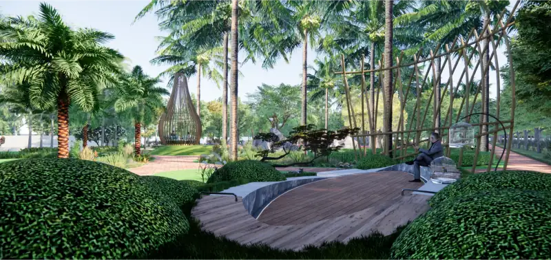 Sunset pavilion